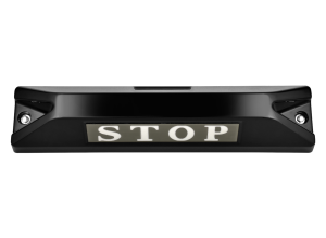 高品質鋁合金駐車擋 </br> STOP銘板 (F)