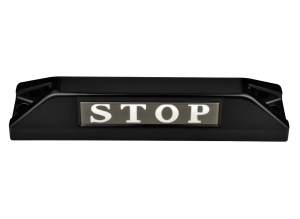 高品質鋁合金駐車擋 </br> STOP銘板 (F)