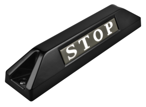 高品質鋁合金駐車擋 </br> STOP銘板 (F)