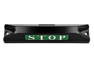 高品質鋁合金駐車擋 </br> STOP銘板 (F)