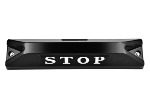 高品質鋁合金駐車擋 </br> STOP銘板 (F)