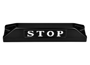 高品質鋁合金駐車擋 </br> STOP銘板 (F)