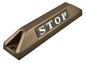 高品質鋁合金駐車擋 </br> STOP銘板 (F)