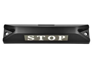 高品質鋁合金駐車擋 </br> STOP銘板 (F)