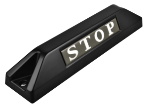 高品質鋁合金駐車擋 </br> STOP銘板 (F)
