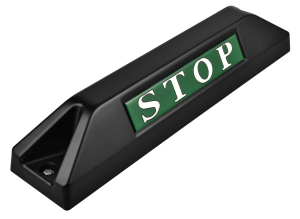高品質鋁合金駐車擋 </br> STOP銘板 (F)