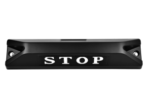 高品質鋁合金駐車擋 </br> STOP銘板 (F)