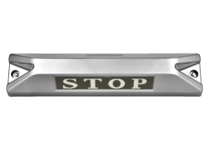 高品質鋁合金駐車擋 </br> STOP銘板 (F)