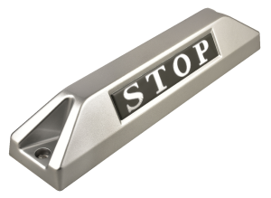 高品質鋁合金駐車擋 </br> STOP銘板 (F)