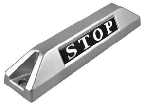 高品質鋁合金駐車擋 </br> STOP銘板 (F)