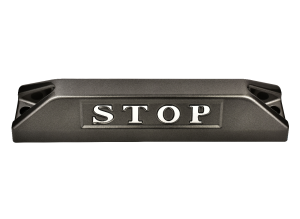 高品質鋁合金駐車擋 </br> STOP銘板 (L)