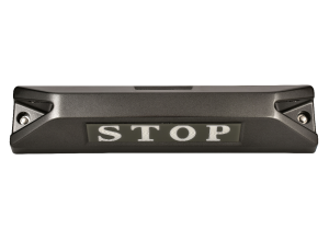 高品質鋁合金駐車擋 </br> STOP銘板 (F)