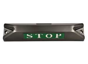 高品質鋁合金駐車擋 </br> STOP銘板 (F)