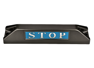 高品質鋁合金駐車擋 </br> STOP銘板 (L)