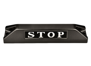 高品質鋁合金駐車擋 </br> STOP銘板 (F)