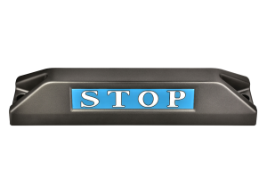 高品質鋁合金駐車擋 </br> STOP銘板 (F)