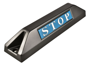 高品質鋁合金駐車擋 </br> STOP銘板 (F)