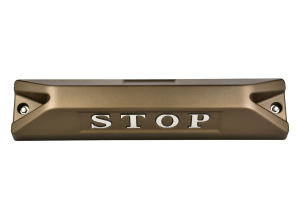 高品質鋁合金駐車擋 </br> STOP銘板 (L)