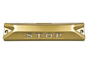高品質鋁合金駐車擋 </br> STOP銘板 (L)