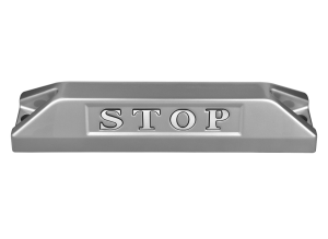 高品質鋁合金駐車擋 </br> STOP銘板 (L)