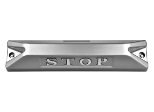 高品質鋁合金駐車擋 </br> STOP銘板 (L)