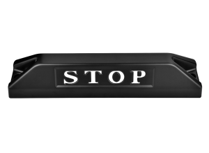 高品質鋁合金駐車擋 </br> STOP銘板 (L)