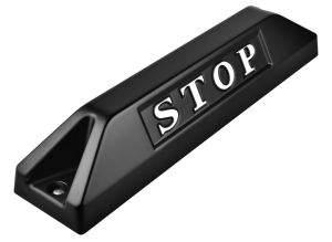 高品質鋁合金駐車擋 </br> STOP銘板 (L)