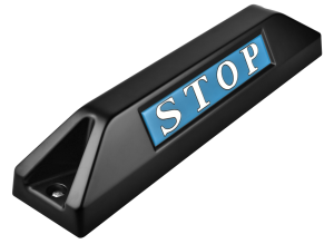 高品質鋁合金駐車擋 </br> STOP銘板 (F)