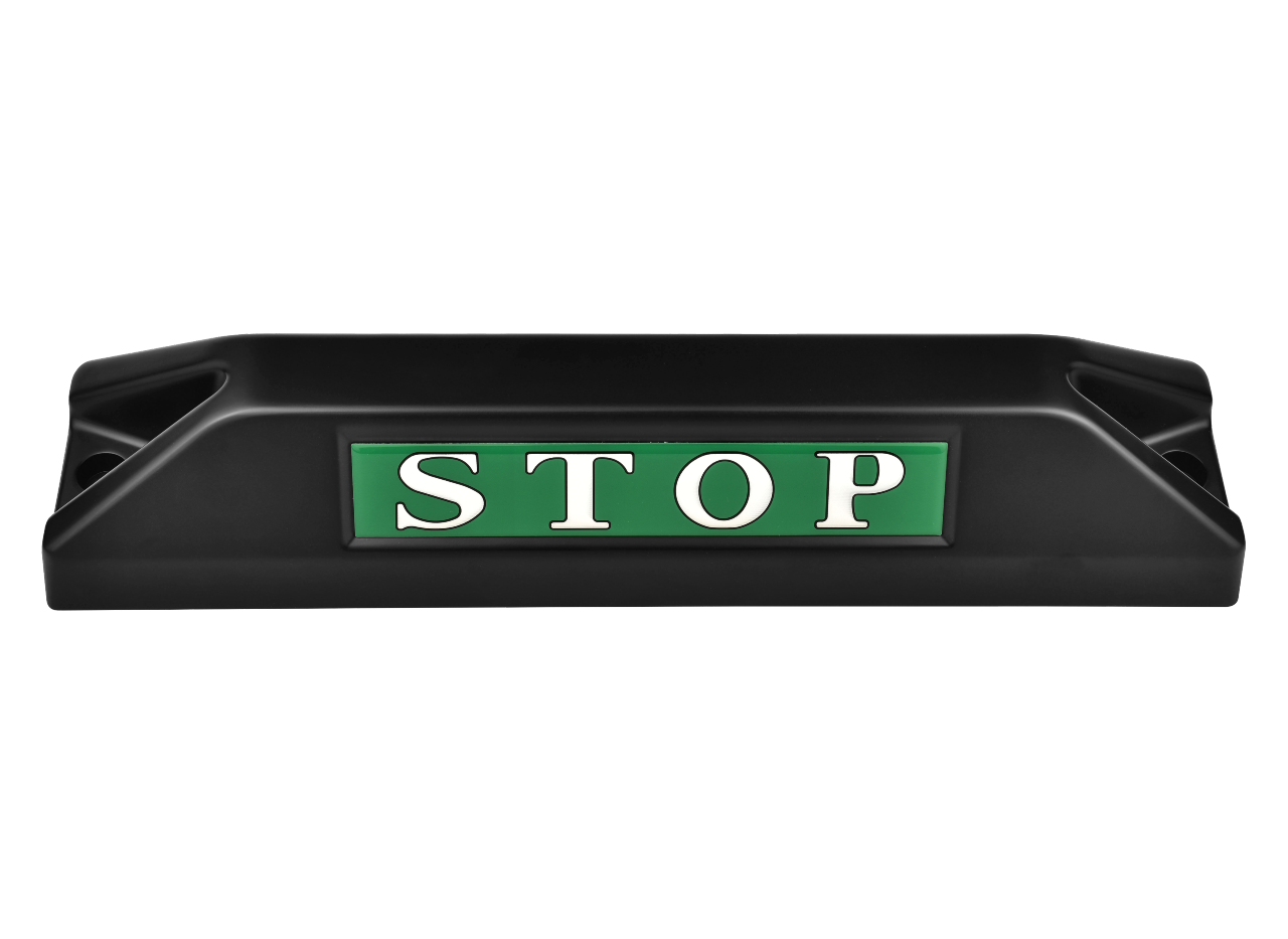 高品質鋁合金駐車擋 </br> STOP銘板 (F)