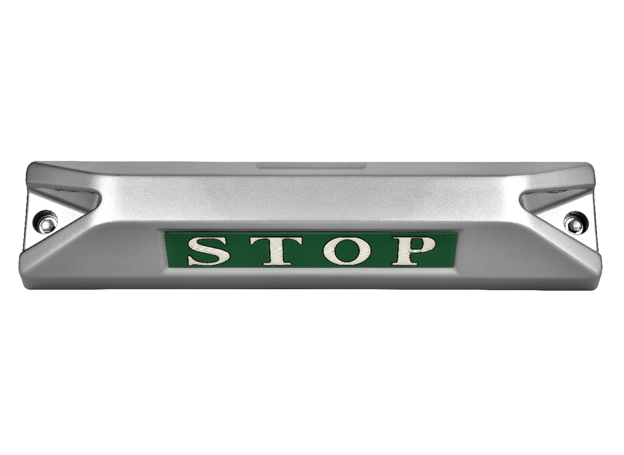 高品質鋁合金駐車擋 </br> STOP銘板 (F)