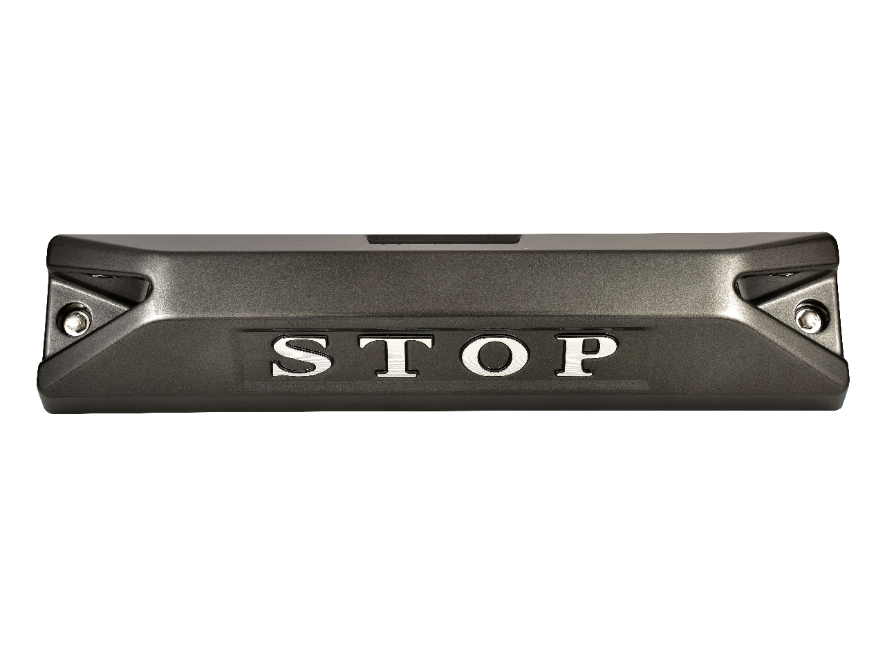 高品質鋁合金駐車擋 </br> STOP銘板 (L)