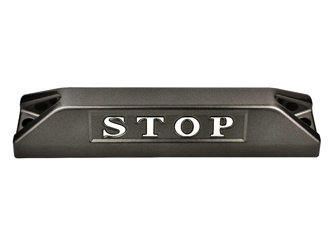 高品質鋁合金駐車擋 </br> STOP銘板 (L)