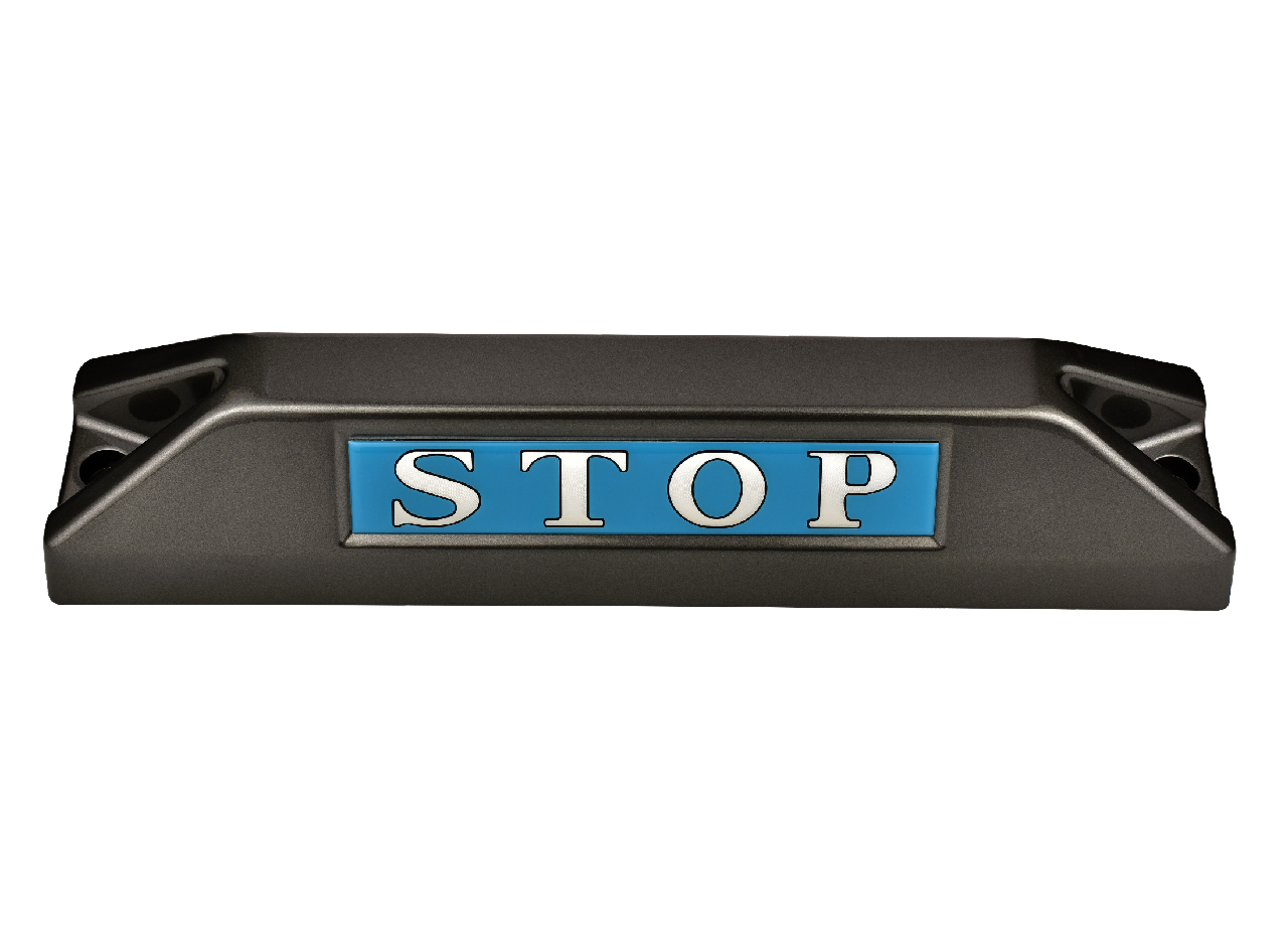 高品質鋁合金駐車擋 </br> STOP銘板 (L)