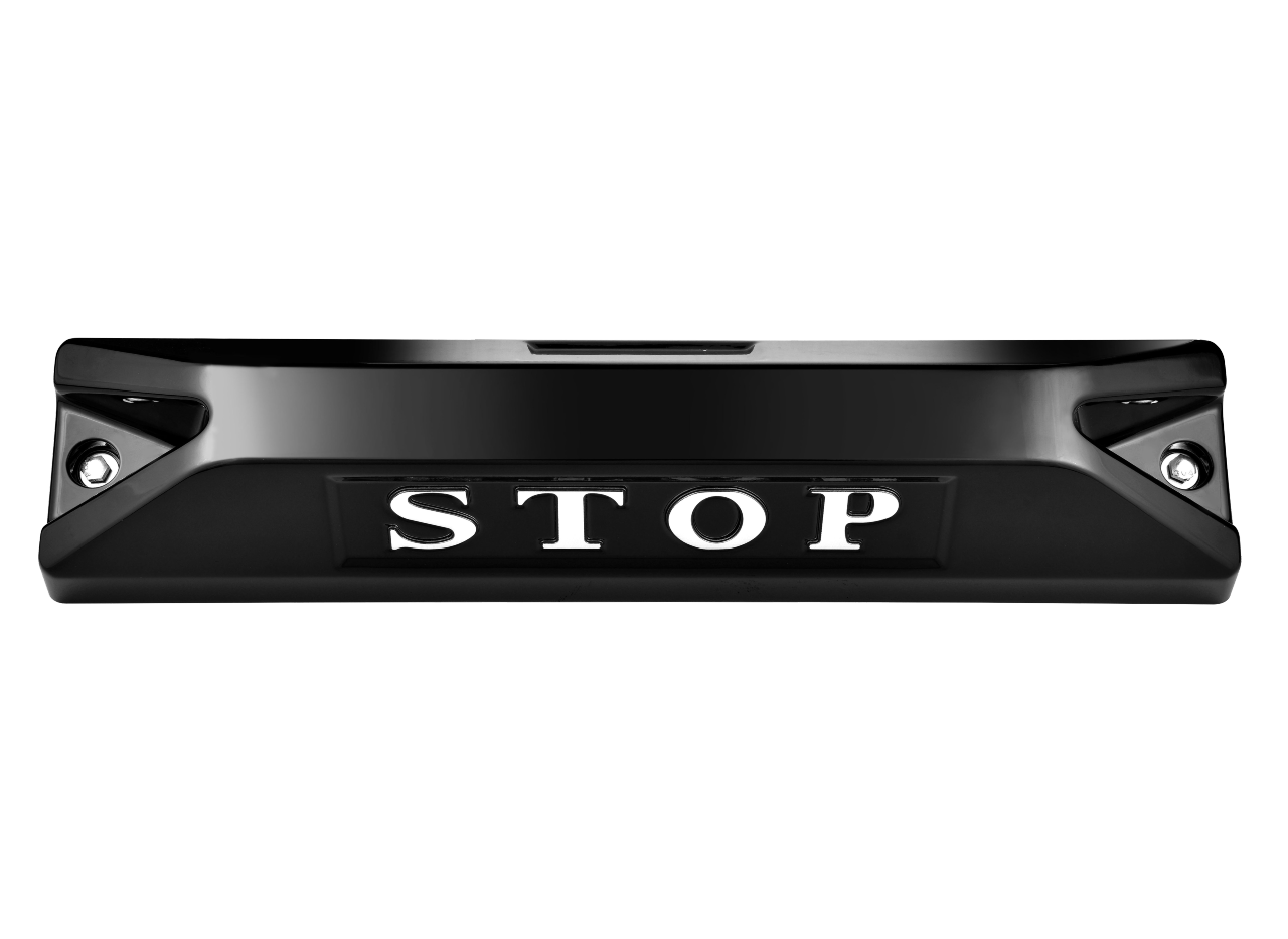 高品質鋁合金駐車擋 </br> STOP銘板 (L)