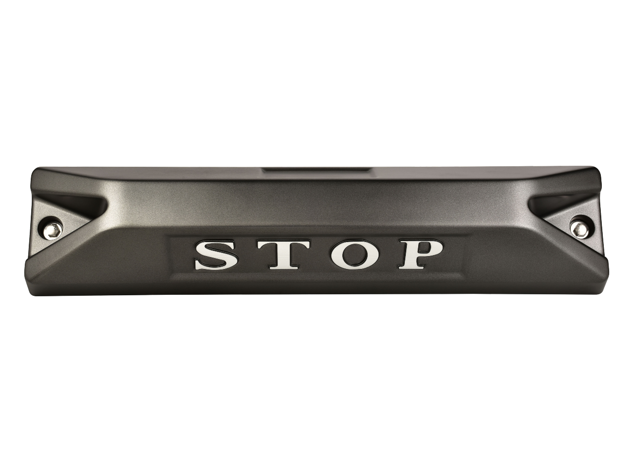 高品質鋁合金駐車擋 </br> STOP銘板 (L)