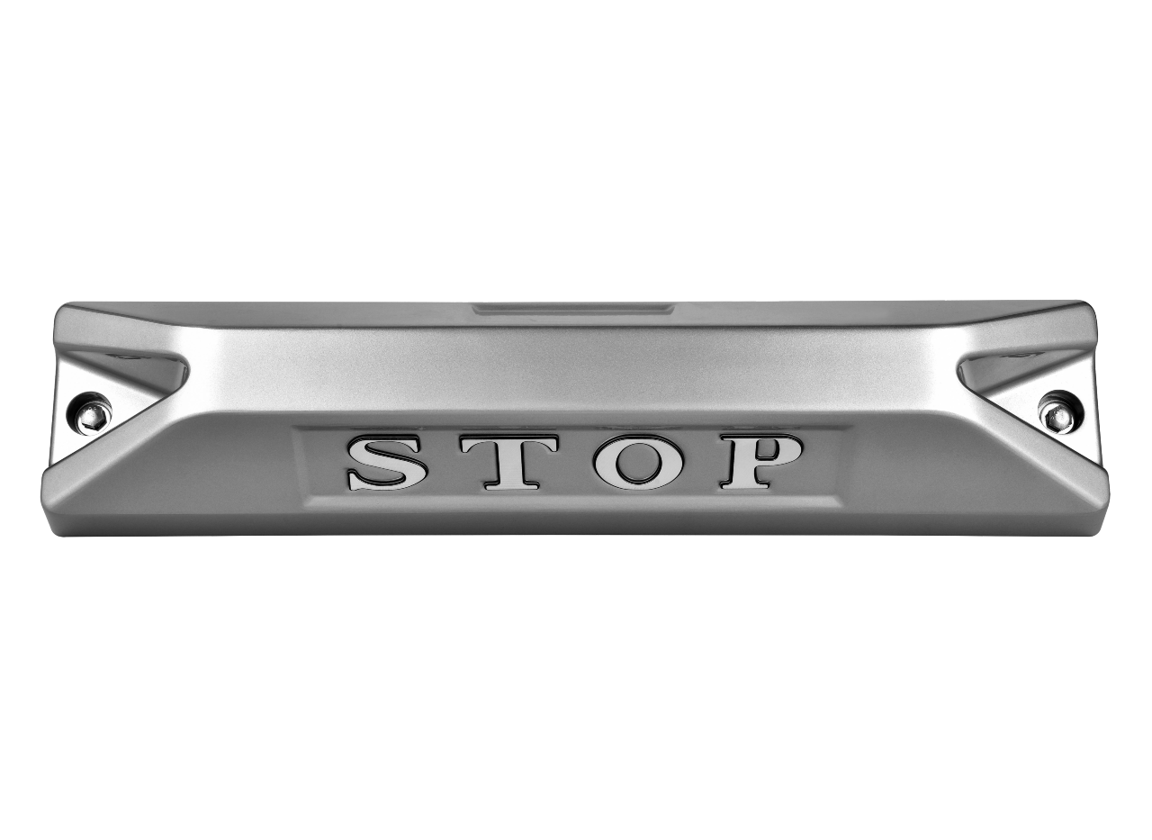 高品質鋁合金駐車擋 </br> STOP銘板 (L)